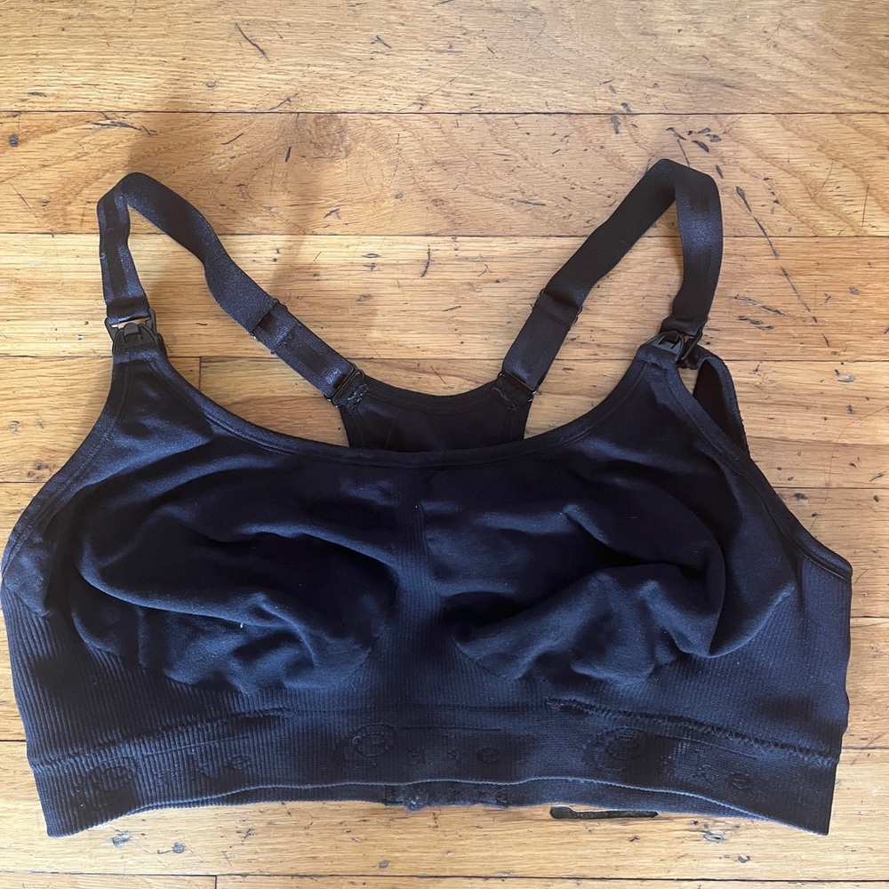 Black Women's Nursing Bra